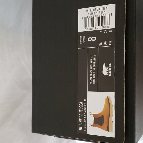 NEW Sorel Hi Line Chelsea Waterproof Leather Boots - Picture 9 of 14